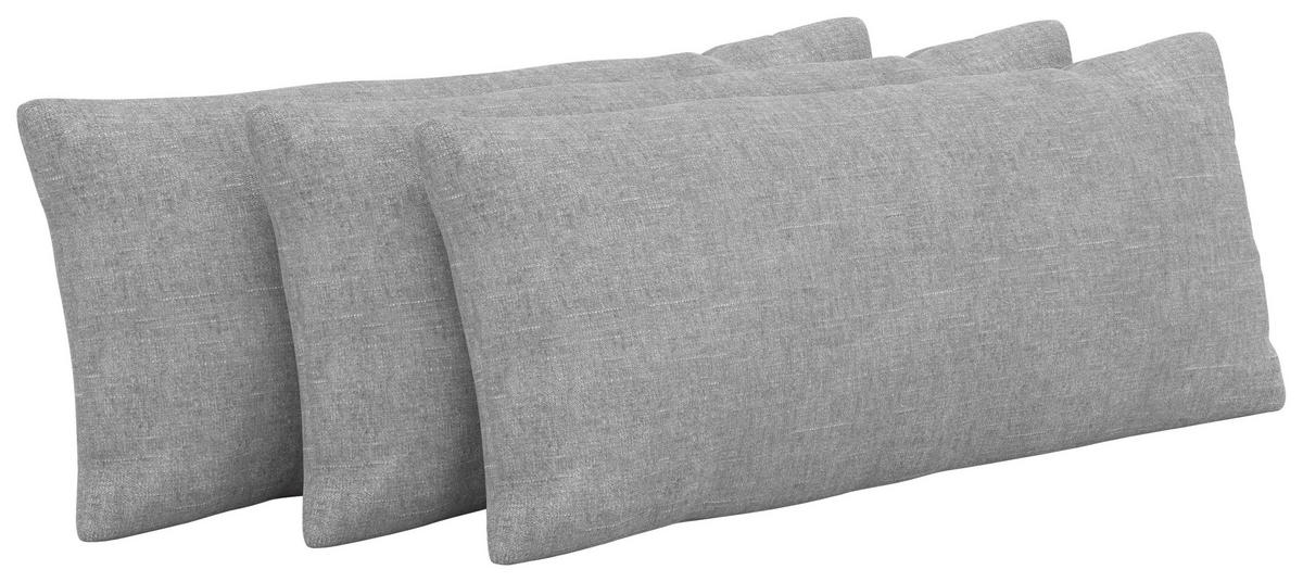 NIERENKISSEN  - Hellgrau, KONVENTIONELL, Textil (65/25cm) - Sit & More