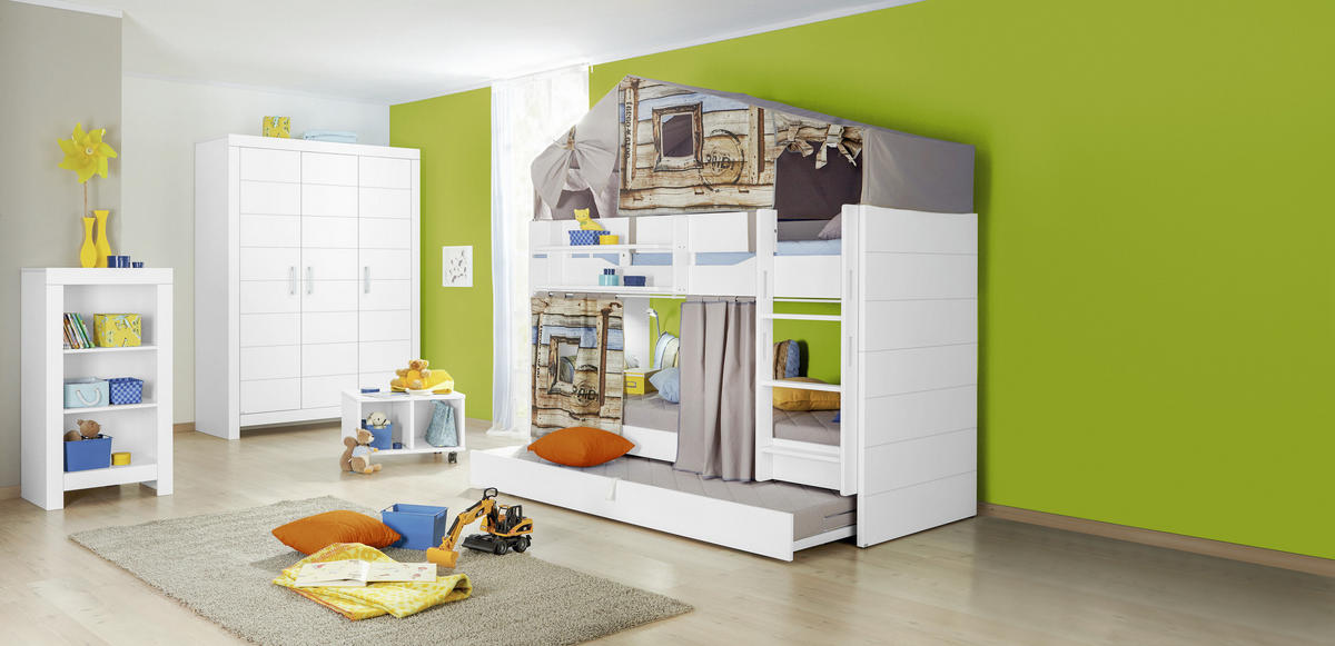 REGAL  63,1/114,7/39,3 cm Weiss  - Weiss, Design, Holzwerkstoff (63,1/114,7/39,3cm) - Paidi