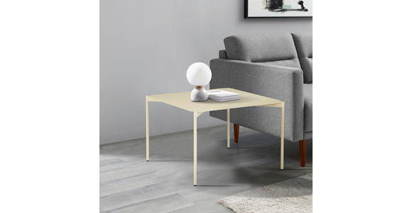 COUCHTISCH in Metall 60/60/40 cm  - Kaschmir, Design, Metall (60/60/40cm) - Carryhome