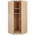 ECKSCHRANKKORPUS 91,1/210/91,1 cm  - Eichefarben, KONVENTIONELL, Holzwerkstoff (91,1/210/91,1cm) - Hom`in