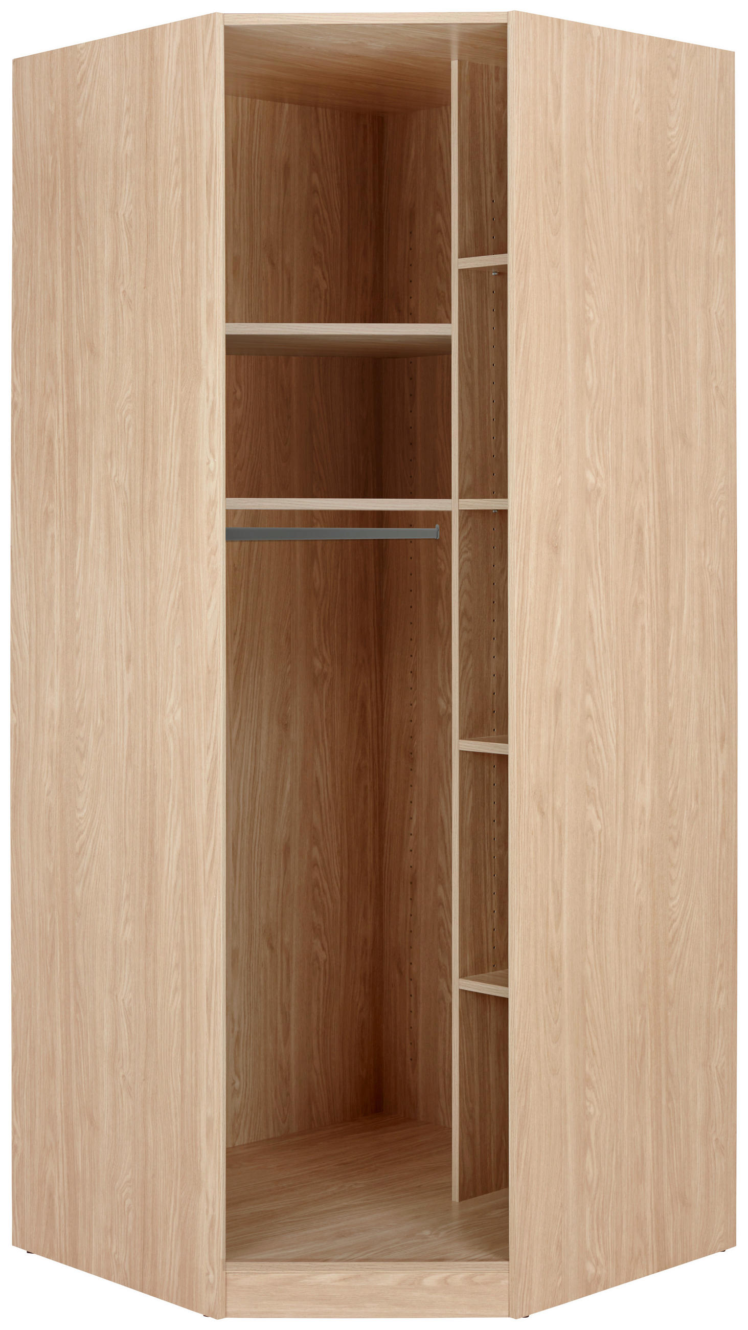E-shop Hom`in KORPUS ROHOVEJ SKRINE, farba duba, 91,1/210/91,1 cm
