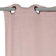 ÖSENVORHANG blickdicht  - Rosa, Basics, Textil (135/270cm) - Esposa