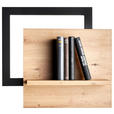 WANDBOARD  56/51/24 cm  - Eichefarben/Anthrazit, Design, Holzwerkstoff (56/51/24cm) - Carryhome