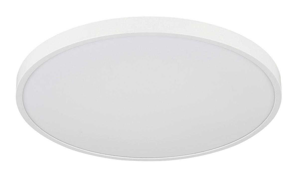 STROPNA LED-SVETILKA  NIELSEN //4000 K/230 V/ - bela, Konvencionalno, umetna masa (23/3,55cm) - Globo