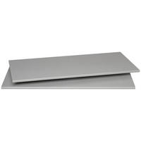 EINLEGEBODENSET 87/1/50 cm Grau  - Grau, MODERN, Holzwerkstoff (87/1/50cm) - MID.YOU