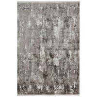 TKANÝ KOBEREC, 133/190 cm, sivá - sivá, Design, textil (133/190cm) - Novel