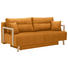 SCHLAFSOFA in Textil Currygelb - Currygelb/Naturfarben, KONVENTIONELL, Holz/Textil (200/92/95cm) - Venda SCHLAFSOFA in Textil Currygelb - Currygelb/Naturfarben, KONVENTIONELL, Holz/Textil (200/92/95cm) - Venda
