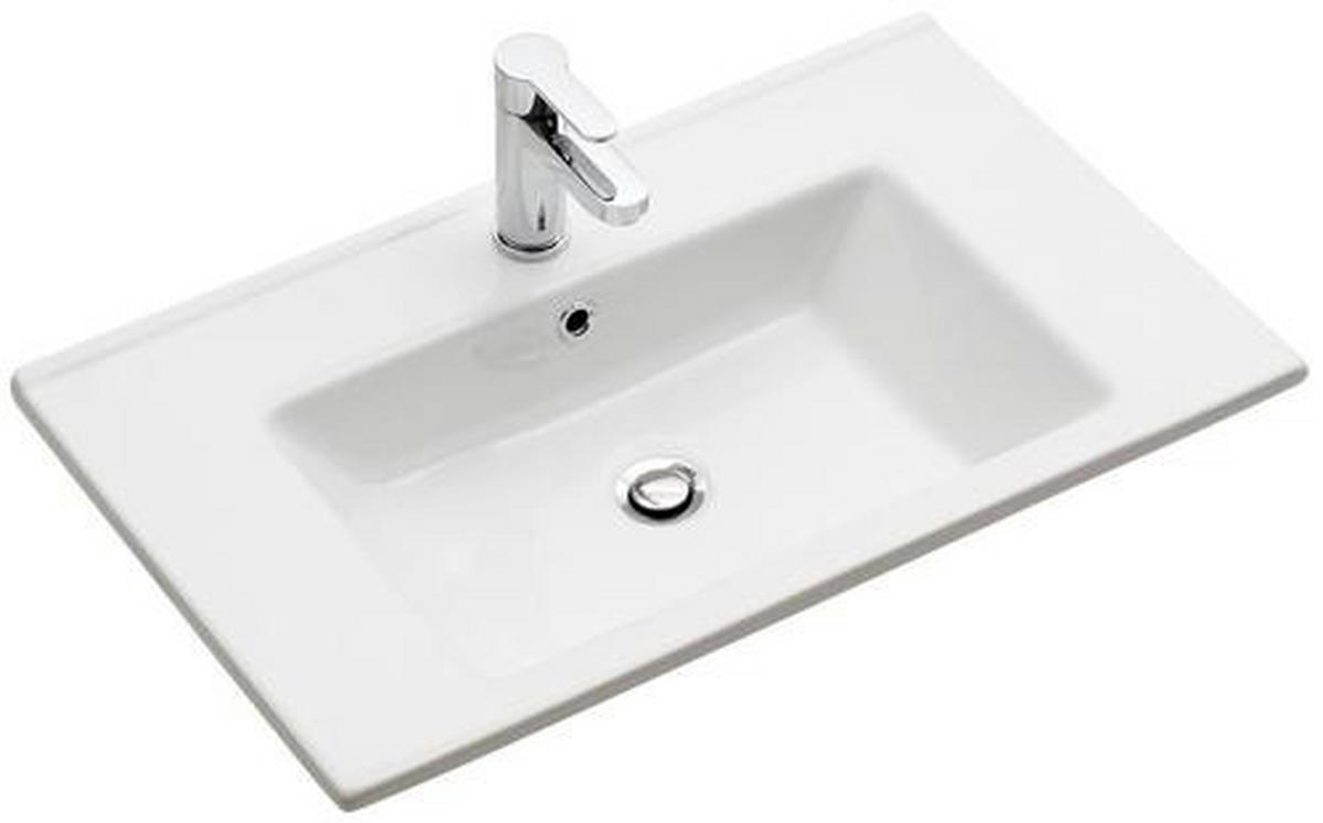 MOSDÓKAGYLÓ 75/2/45 cm  - fehér, Konventionell, kerámia (75/2/45cm) - Xora