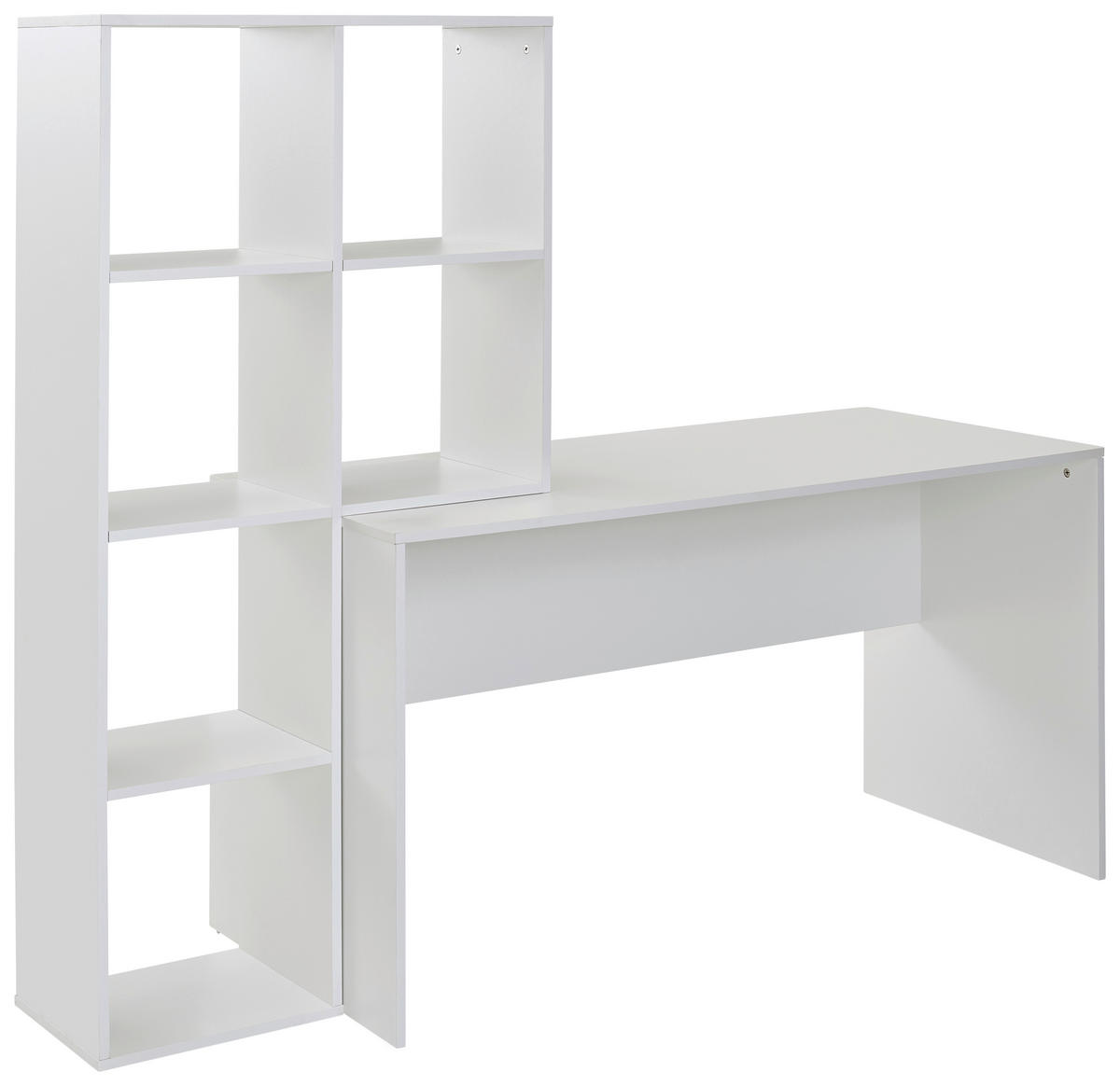 PÍSACÍ STÔL PRE MLÁDEŽ, biela, 170/59/143,5 cm - biela, Modern, kompozitné drevo (170/59/143,5cm) - MID.YOU