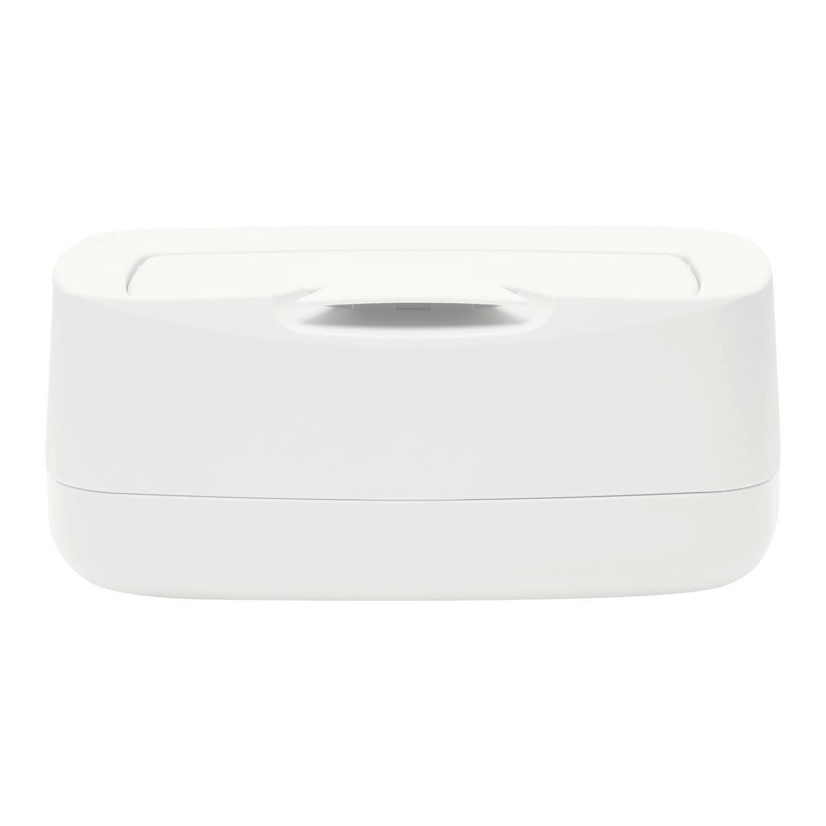 FEUCHTTÜCHER-BOX weiss  - Weiß, Basics, Kunststoff (21/13/9cm) - Bebe Jou