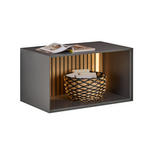 REGALELEMENT Anthrazit, Eichefarben  80/44/50 cm  - Eichefarben/Anthrazit, Design, Holz/Holzwerkstoff (80/44/50cm) - Dieter Knoll