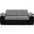 SCHLAFSOFA in Textil Grau, Schwarz - Chromfarben/Schwarz, KONVENTIONELL, Textil (206/82/101cm) - Venda SCHLAFSOFA in Textil Grau, Schwarz - Chromfarben/Schwarz, KONVENTIONELL, Textil (206/82/101cm) - Venda