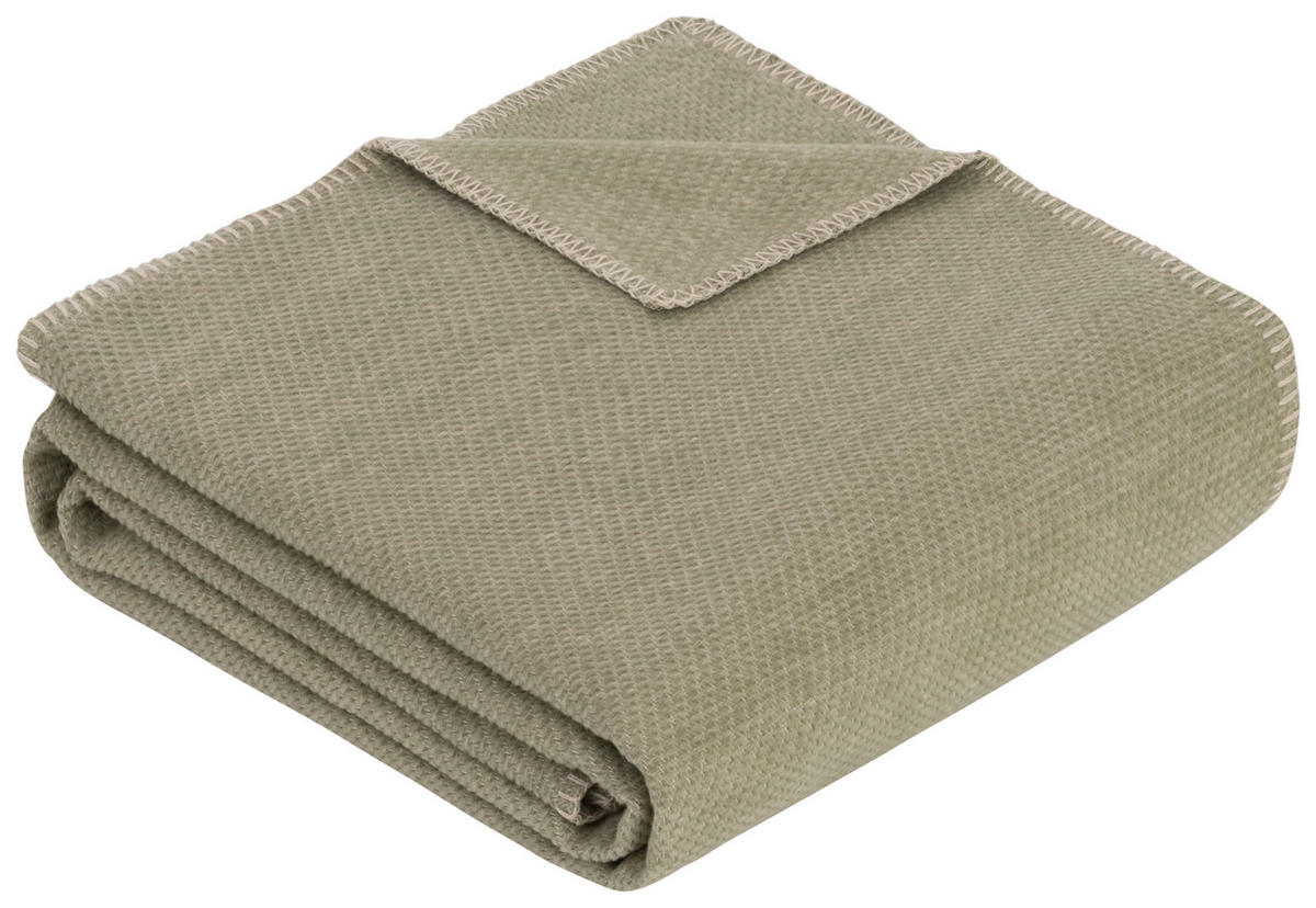 DEKORATIVNA ODEJA 140/200 cm zelena  - zelena, Konvencionalno, tekstil (140/200cm) - Bio:Vio
