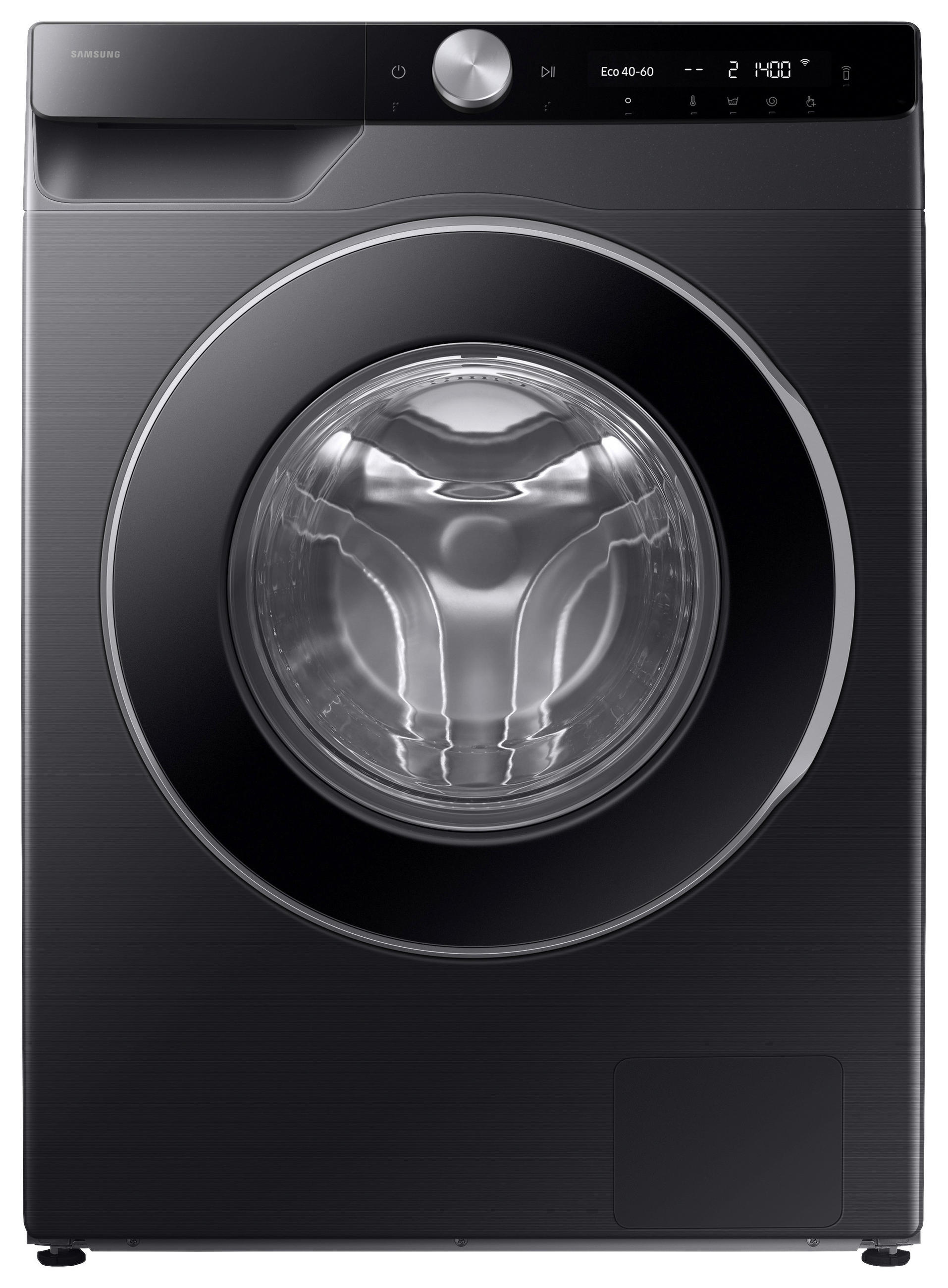 WASCHMASCHINE WW90DG6U25LBU2  - Schwarz, Basics, Glas/Kunststoff (60/85/60cm) - Samsung
