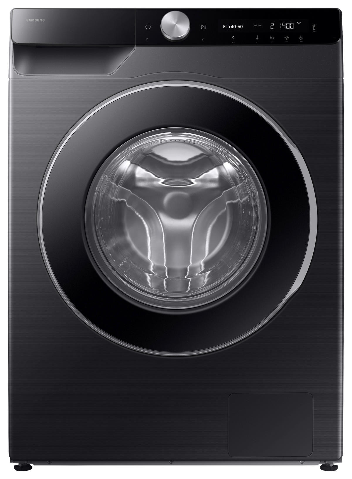 WASCHMASCHINE WW90DG6U25LBU2  - Schwarz, Basics, Glas/Kunststoff (60/85/60cm) - Samsung