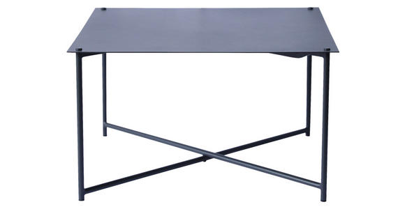 COUCHTISCH quadratisch Anthrazit 70/70/42 cm  - Anthrazit, Design, Metall (70/70/42cm) - Xora