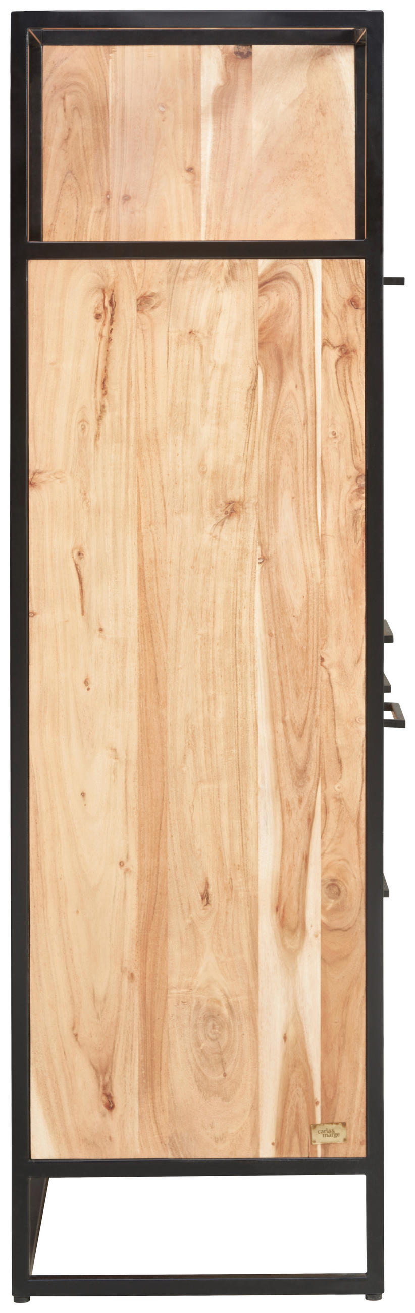 HIGHBOARD Urban Garden 2.0  in 128/145/42 cm  - Schwarz/Honig, Design, Holz/Metall (128/145/42cm) - MID.YOU
