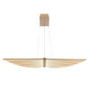 LED-HÄNGELEUCHTE 20/105/27,5 cm    - Goldfarben, Design, Kunststoff/Metall (20/105/27,5cm) - Elstead Lighting