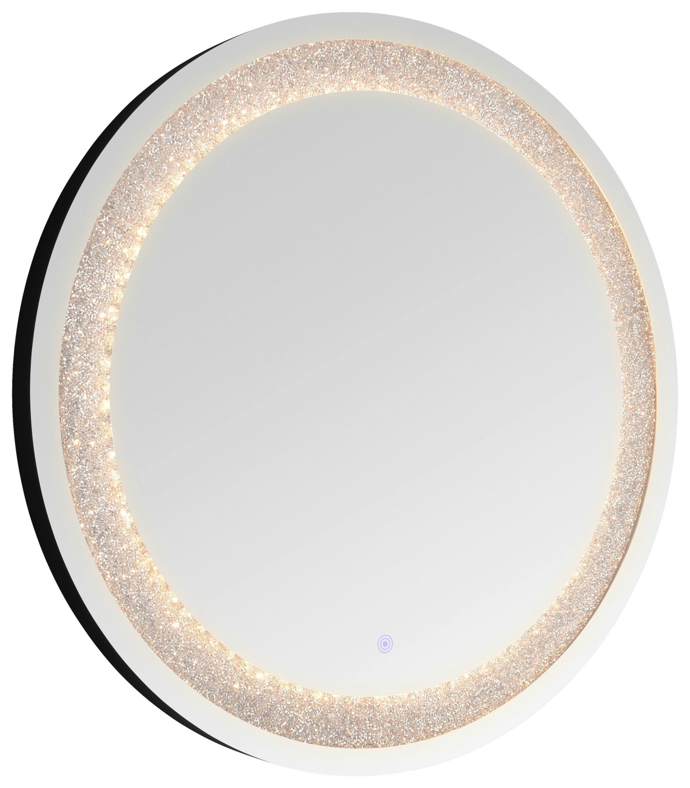 BADEZIMMERSPIEGEL 60/60/4 cm  - Silberfarben, MODERN, Glas (60/60/4cm)