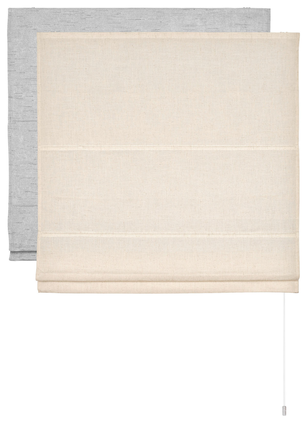 ŘÍMSKÁ ROLETA, poloprůhledné, 90/160 cm - přírodní barvy, Basics, textil (90/160cm) - Homeware