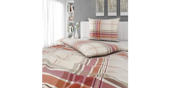 BETTWÄSCHE 140/200 cm - Terra cotta, KONVENTIONELL, Textil (140/200cm) - Esposa