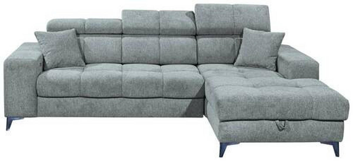 ECKSOFA Hellblau Chenille von CARRYHOME