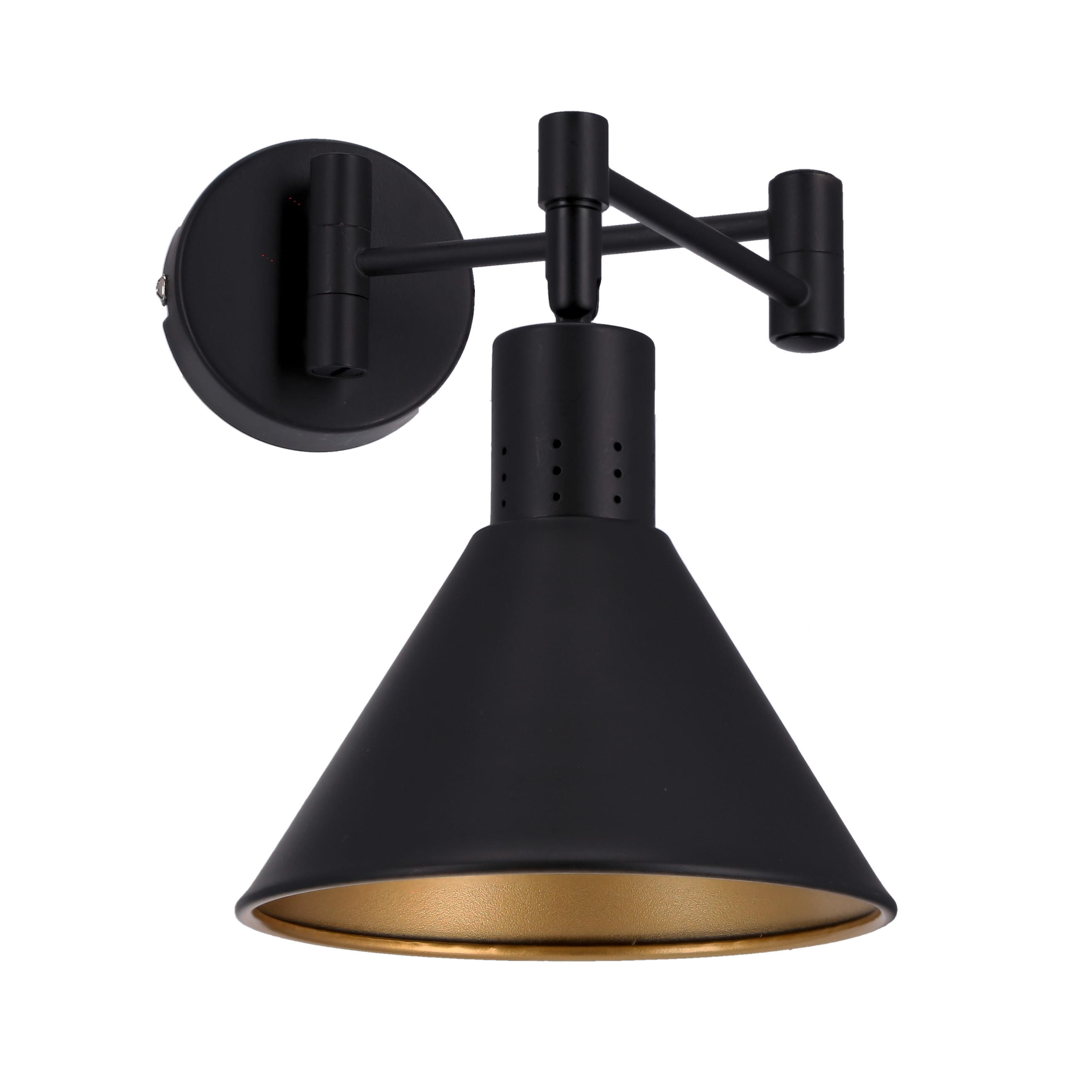 WANDLEUCHTE 37.5/14/17 cm   - Basics, Metall (37.5/14/17cm)