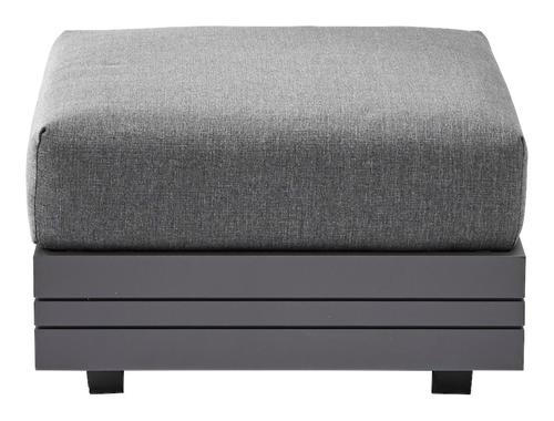 LOUNGESESSEL  - Dunkelgrau/Graphitfarben, Design, Textil/Metall (74/76/74/81cm) - Zebra 