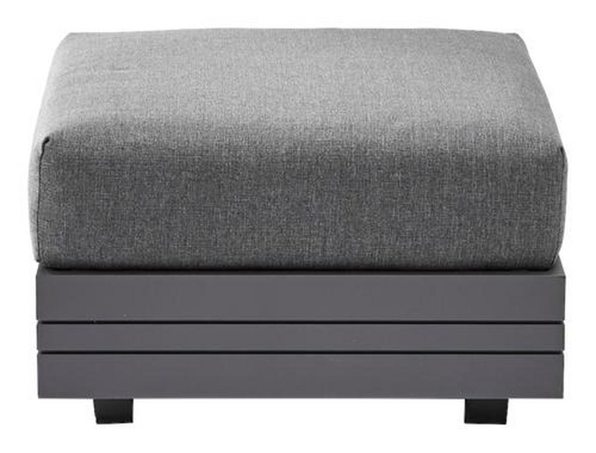 LOUNGESESSEL  - Dunkelgrau/Graphitfarben, Design, Textil/Metall (74/76/74/81cm) - Zebra 