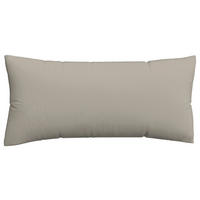 KOPFPOLSTERBEZUG KNITTED JERSEY 40/80 cm  - Taupe, Basics, Textil (40/80cm) - Schlafgut