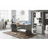 SCHREIBTISCH Grau - Grau, Design, Holzwerkstoff (180/74/69cm) - Carryhome SCHREIBTISCH Grau - Grau, Design, Holzwerkstoff (180/74/69cm) - Carryhome