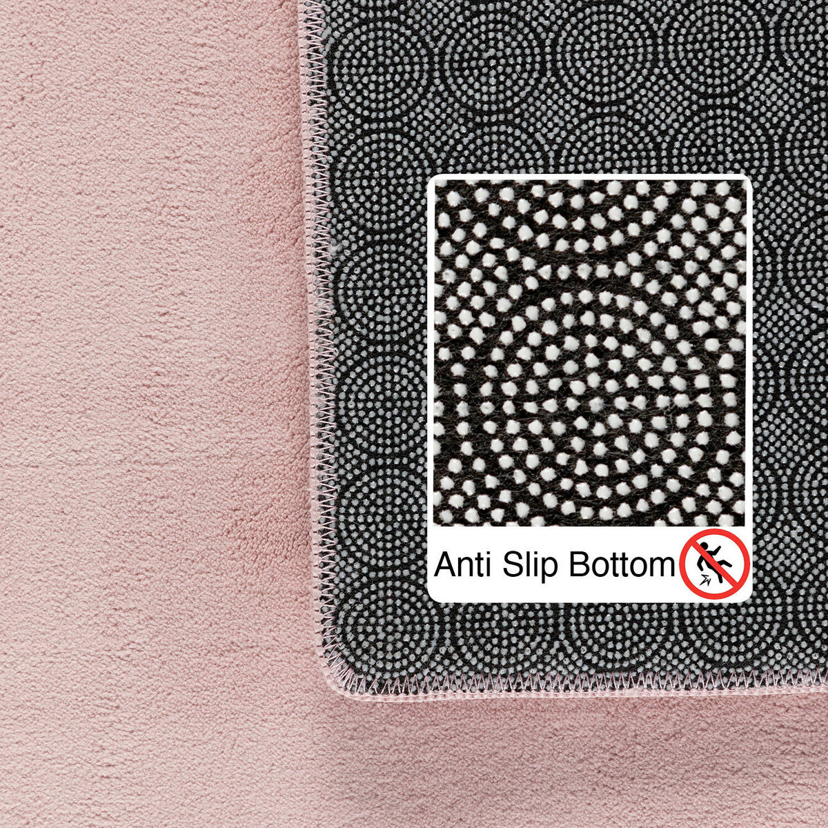 LÄUFER 80/250 cm Sky  - Rosa, Design, Textil (80/250cm) - Ayyildiz 