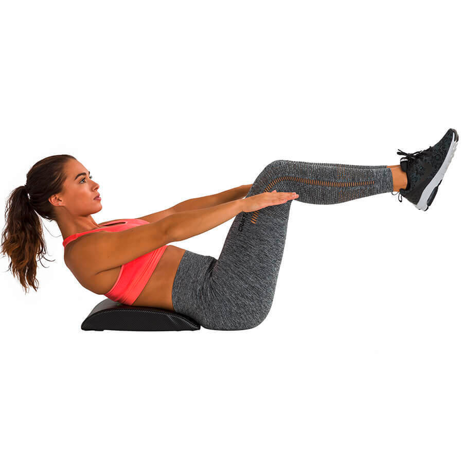 FITNESSMATTE - Schwarz, KONVENTIONELL, Kunststoff (30/37,5/7,3cm)