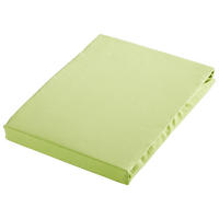 SPANNLEINTUCH 90-100/190-200 cm Jersey  - Limette/Hellgrün, Basics, Textil (90-100/190-200cm) - Novel