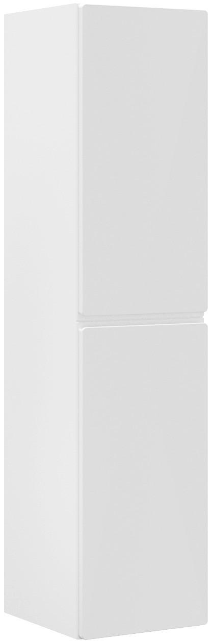 HOCHSCHRANK 35/150/33 cm  - Weiß, MODERN, Glas/Holzwerkstoff (35/150/33cm) - Welnova