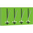 HAKENLEISTE - Grün, Design, Metall (36/17/2,8cm) HAKENLEISTE - Grün, Design, Metall (36/17/2,8cm)