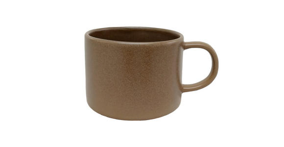 KAFFEETASSE Kyoto 350 ml - Braun, Trend, Keramik (9,6/7,1cm) - Novel