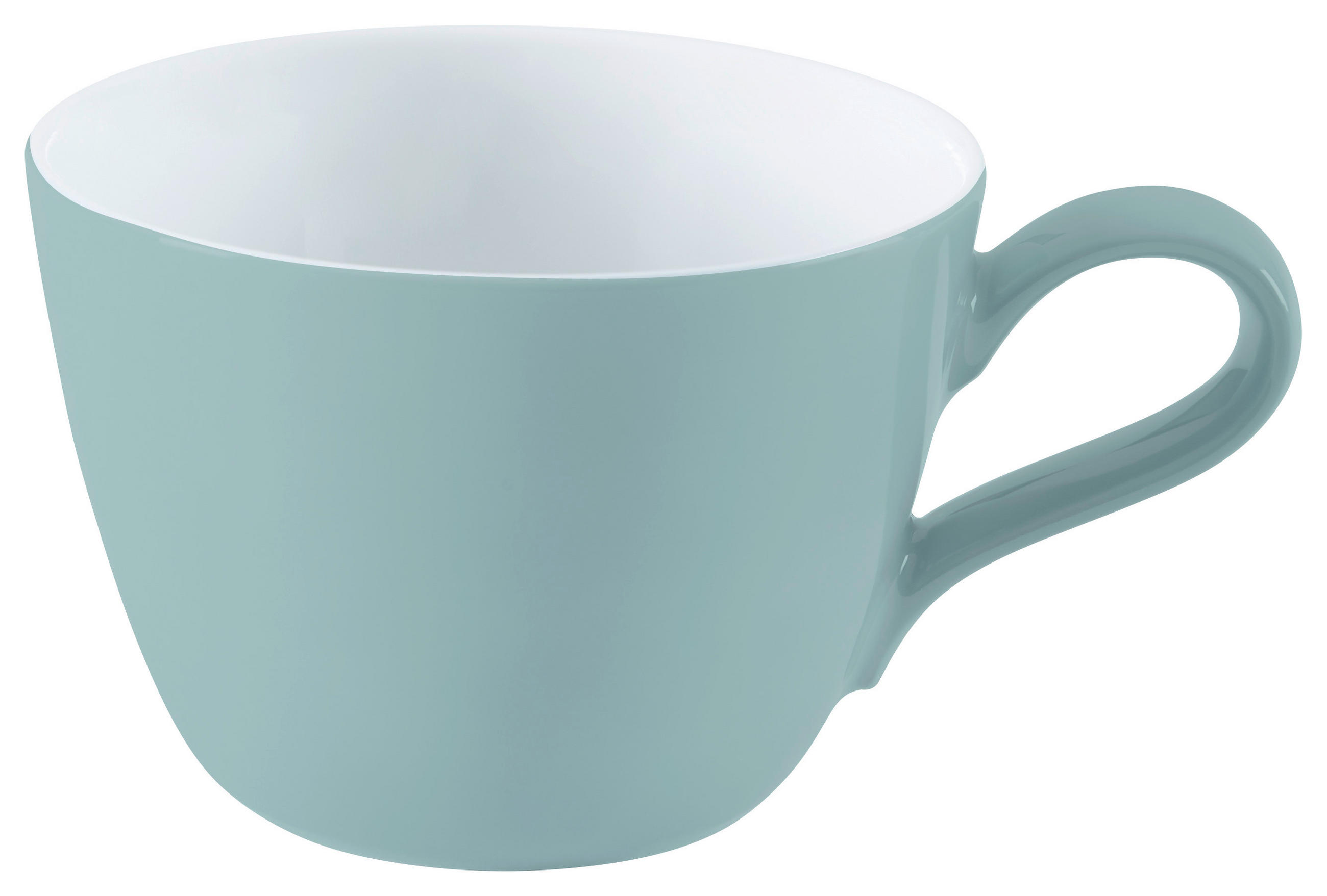 KAFFEETASSE Life Fashion green chic 240 ml  - Grün, Design, Keramik (0,24l) - Seltmann Weiden