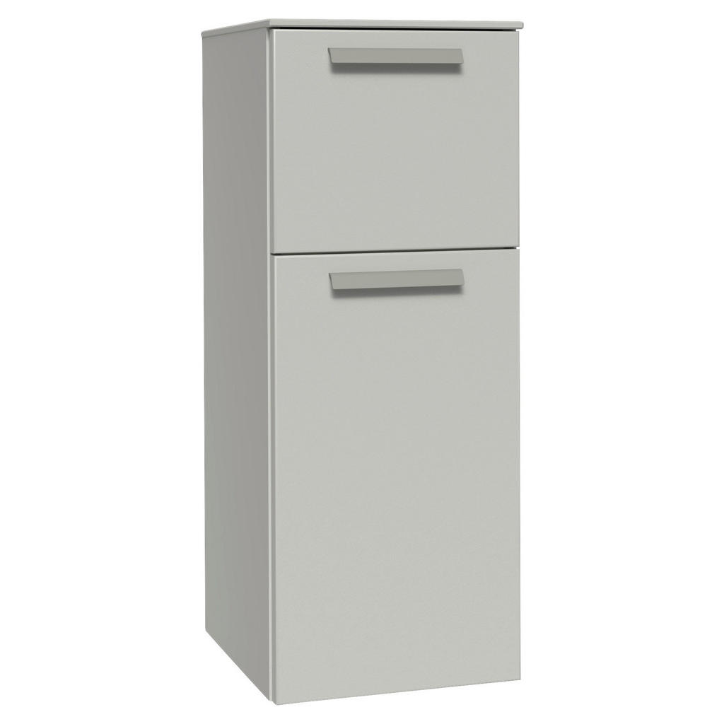 Midischrank Seidengrau, B: 30 Cm