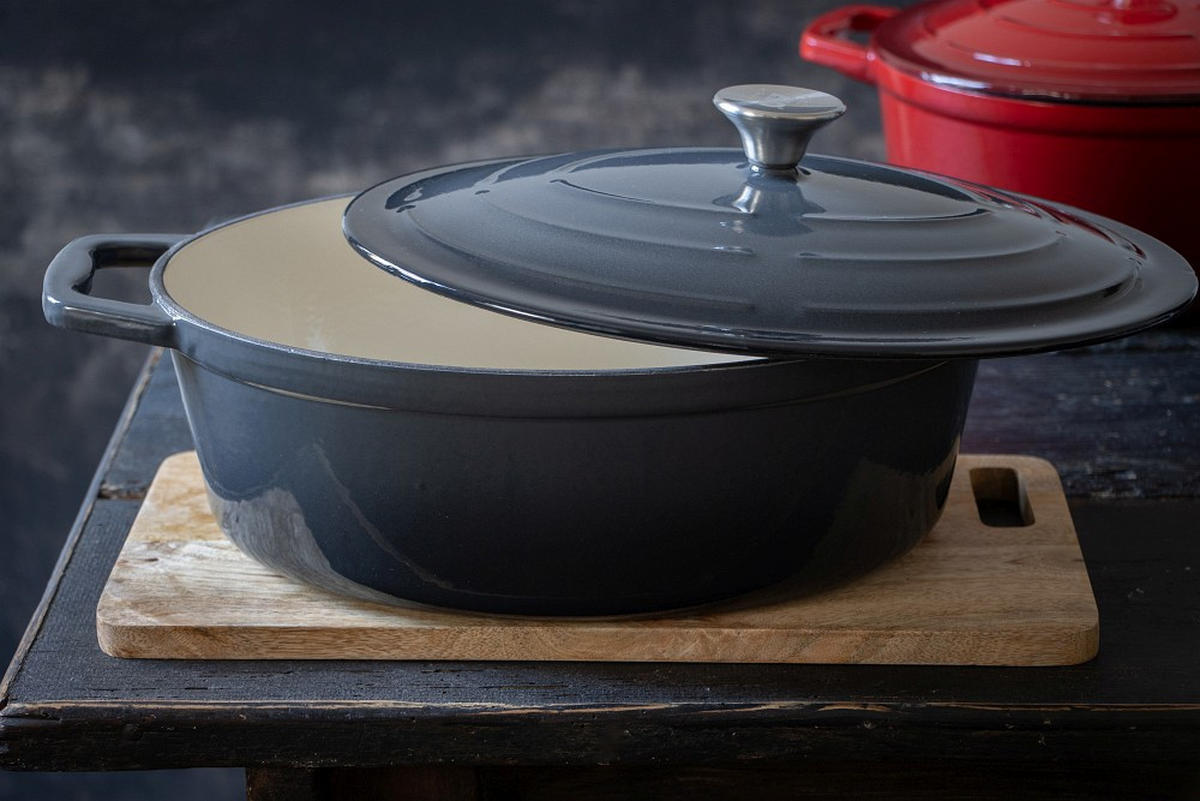 GUSSTOPF 5 L  - KONVENTIONELL, Metall (33cm) - ELO