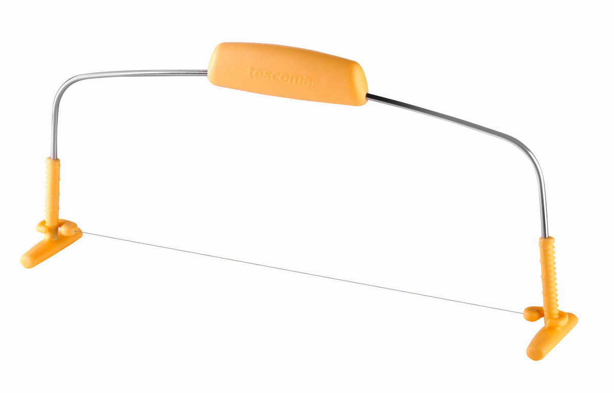 STRUNOVÝ KRÁJEČ NA DORTY  5,9/14,5/40 cm - žlutá, Basics (5,9/14,5/40cm) - Tescoma