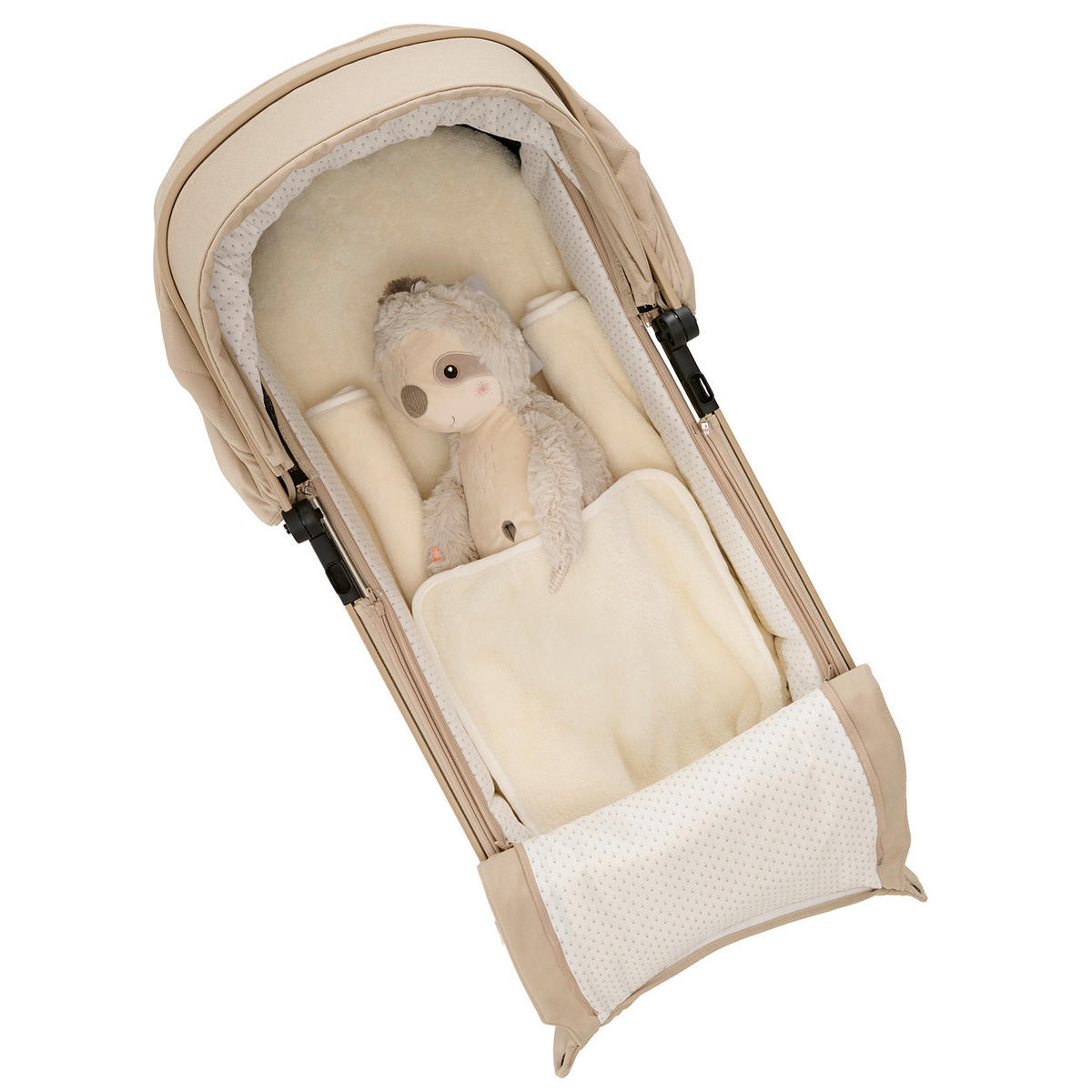 EINSCHLAGDECKE Kollektion 2026      - Perlmutt, Basics, Textil (86/92/3cm) - Hartan