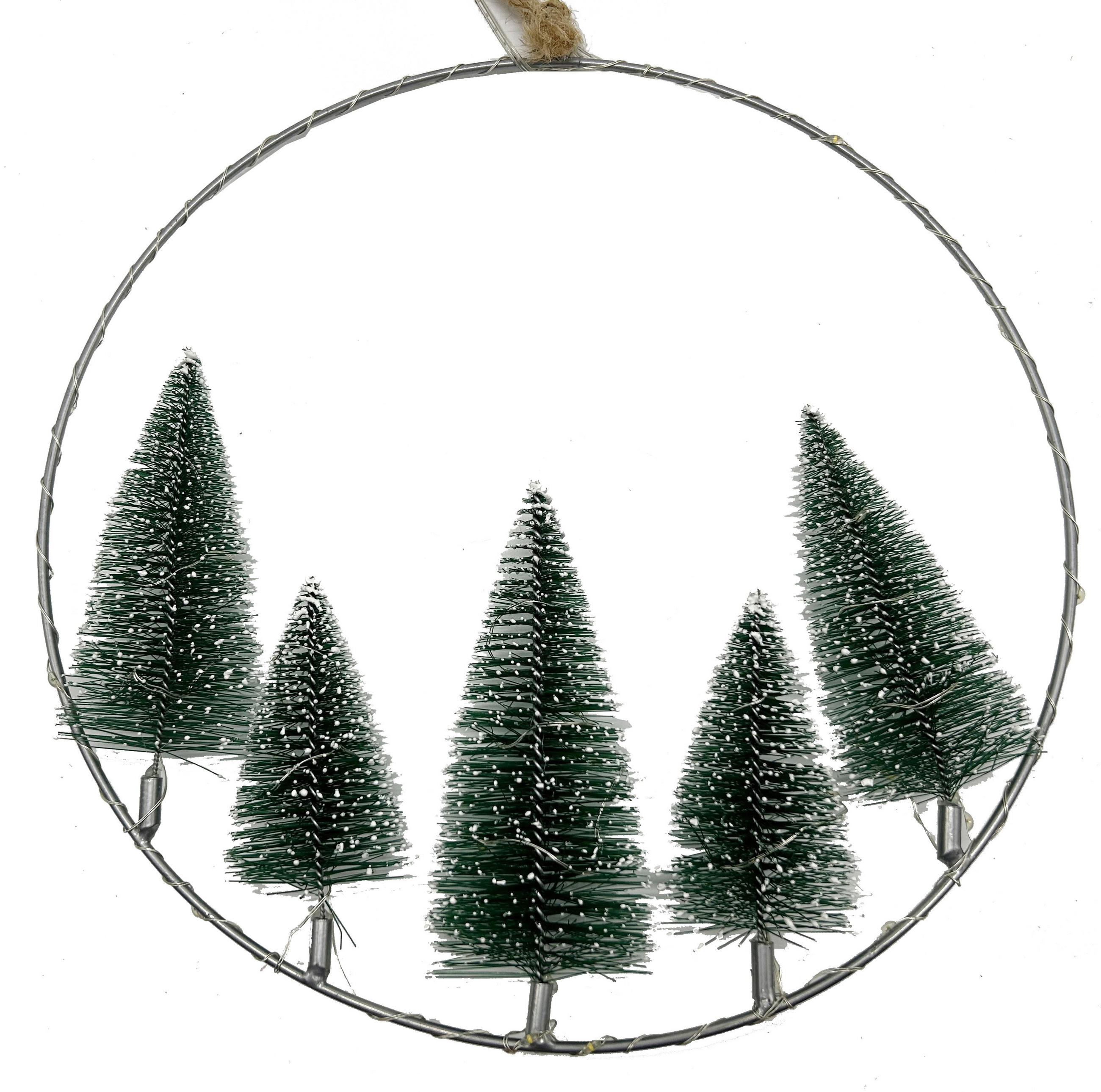 LED-WEIHNACHTSFIGUR  - Grün, LIFESTYLE, Kunststoff/Metall (30cm) - X-Mas