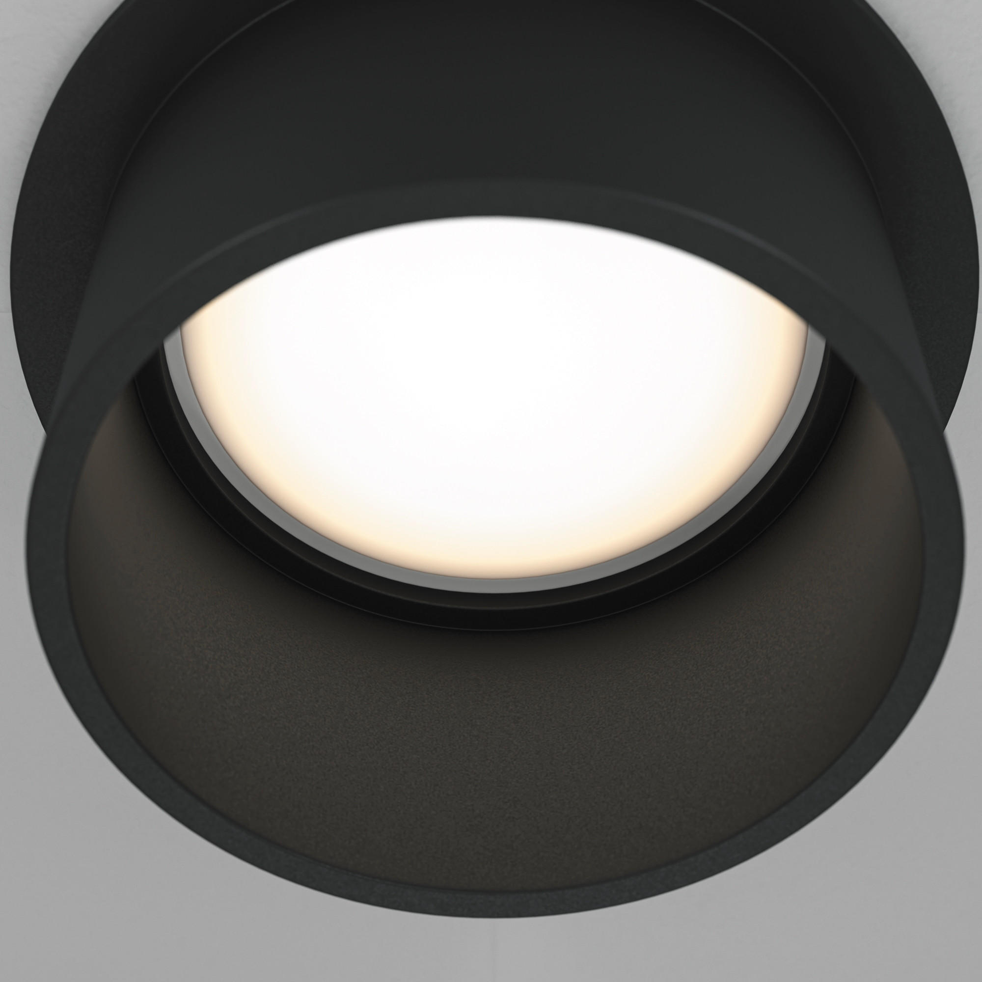 AUFBAULEUCHTE - Schwarz, Trend, Metall (6,5/5,5cm) - MAYTONI