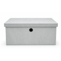 KUTIJA ZA ODLAGANJE  36/26/20 cm       - svijetlo siva, Basics, tekstil (36/26/20cm)
