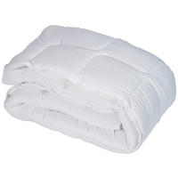 PREŠÍVANÁ PRIKRÝVKA, 155/220 cm, polyétersulfón (PES), duté vlákno - biela, Lifestyle, textil (155/220cm)