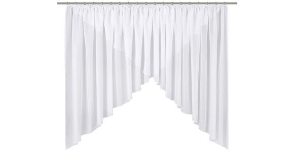 FERTIGSTORE transparent  - Weiß, KONVENTIONELL, Textil (300/170cm) - Esposa