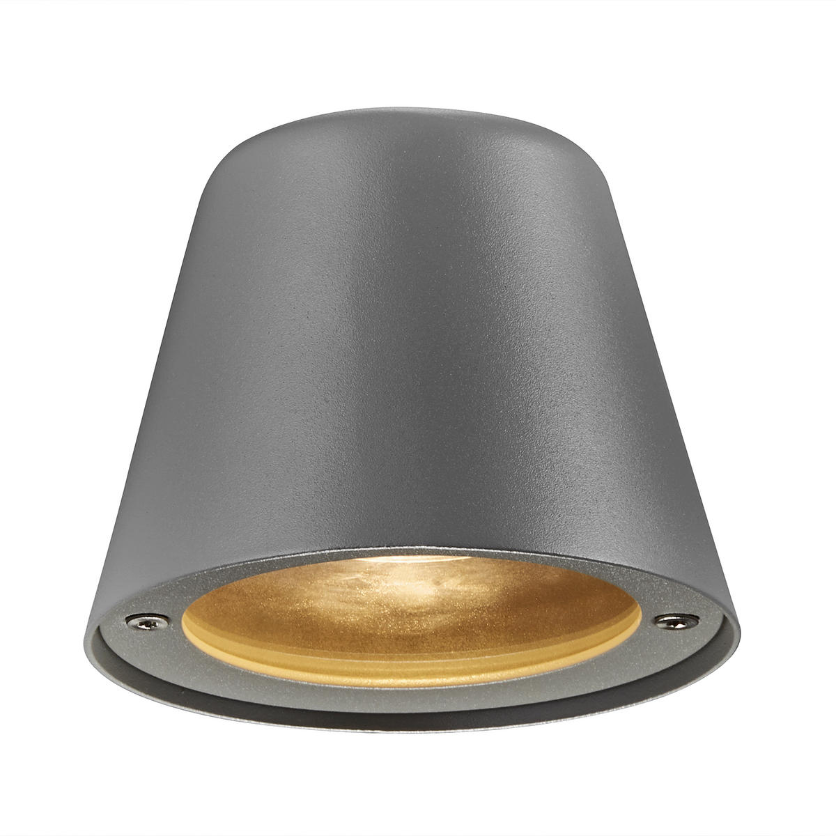 AUßENWANDLEUCHTE 11,7/10,5/14,7 cm   - Grau, Design, Metall (11,7/10,5/14,7cm) - Nordlux