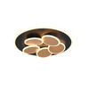 LED-DECKENLEUCHTE 49/7.5 cm   - Goldfarben/Schwarz, Design, Metall (49/7.5cm) - Trio Leuchten