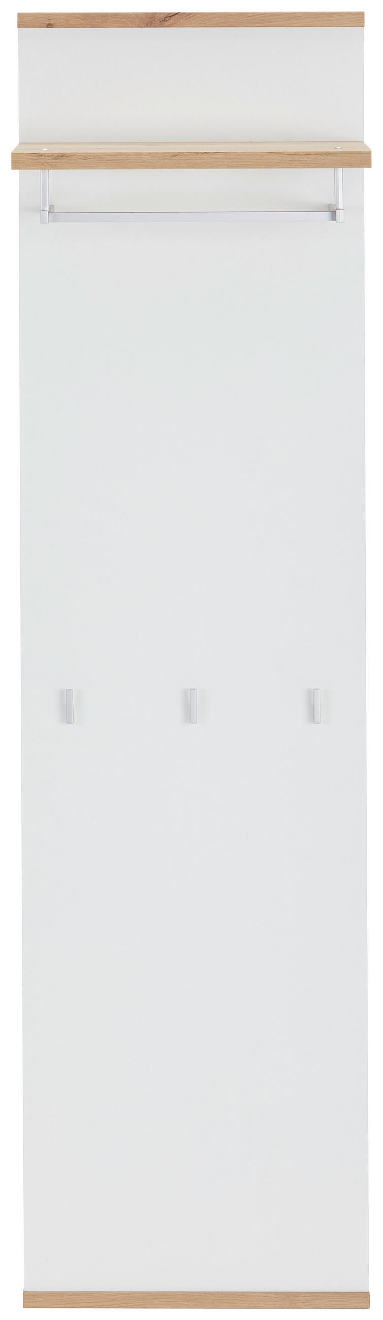 Xora ŠATNÍ PANEL, bílá, dub artisan, 45/169/28 cm